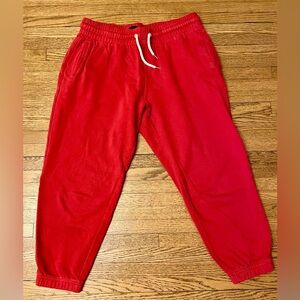 GAP Petite cotton joggers, size medium petite